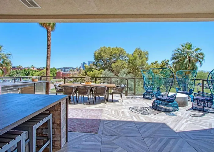 Apartamento Boulevard Modern Roosevelt Row 1br Pool Gym 3